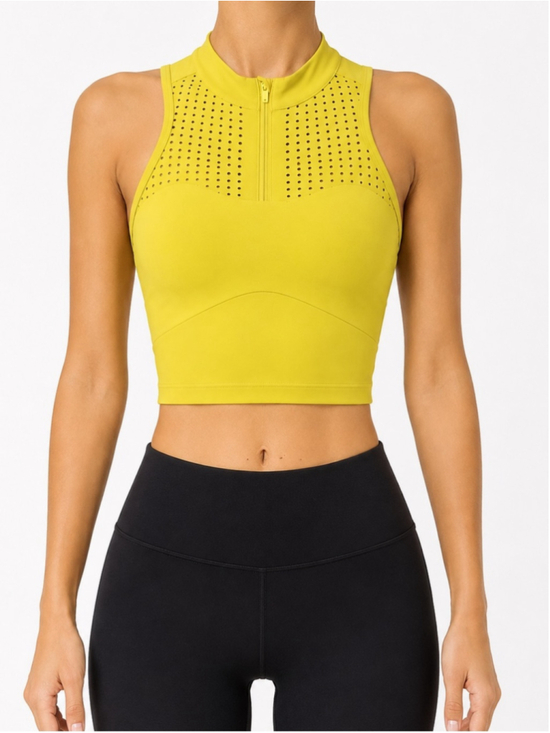 lululemon athletica Other - Lululemon Unleash Strength Bra Sz 2 B/C Yellow Serpentine EUC